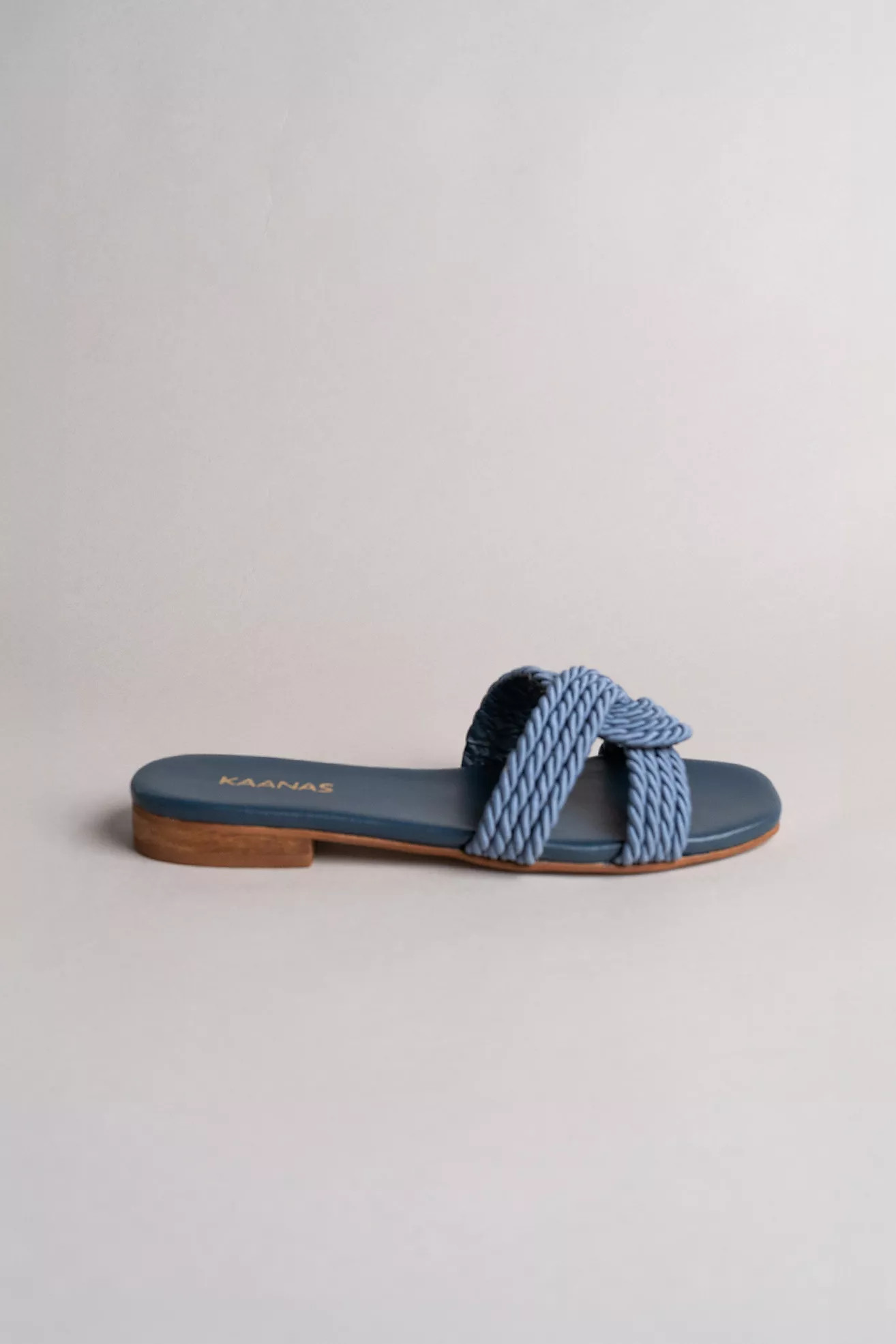 Kaanaz Olas Infinity Corded Slide Sandals | Anthropologie (US)