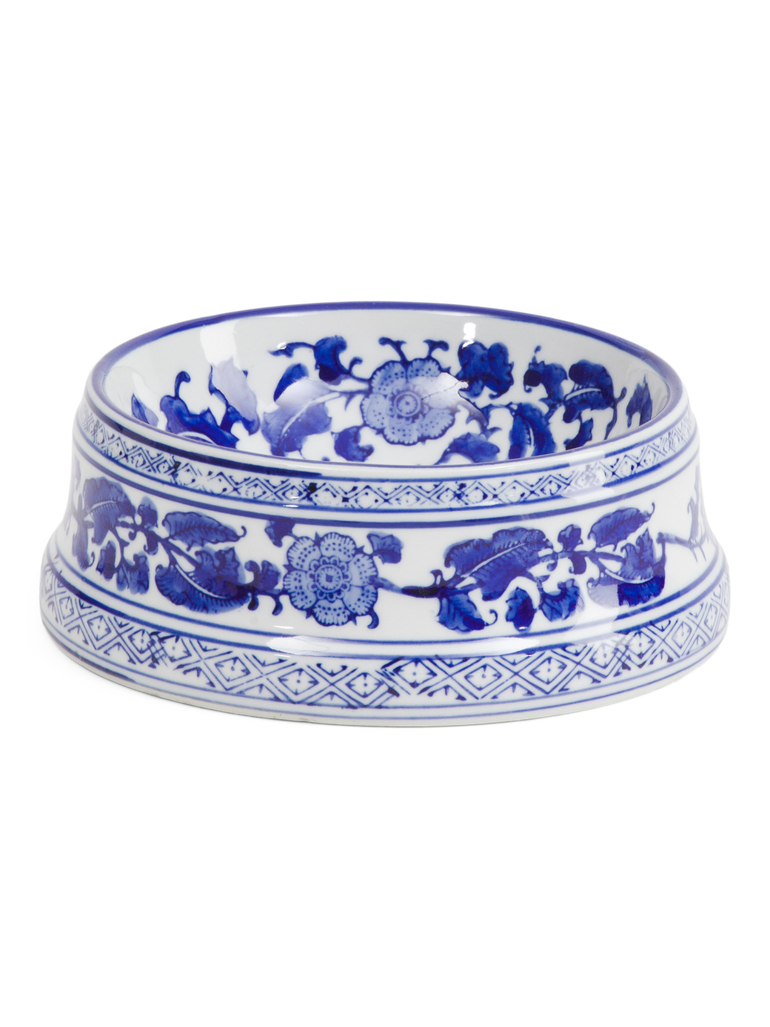 5.75in Chinoiserie Pet Bowl | Marshalls