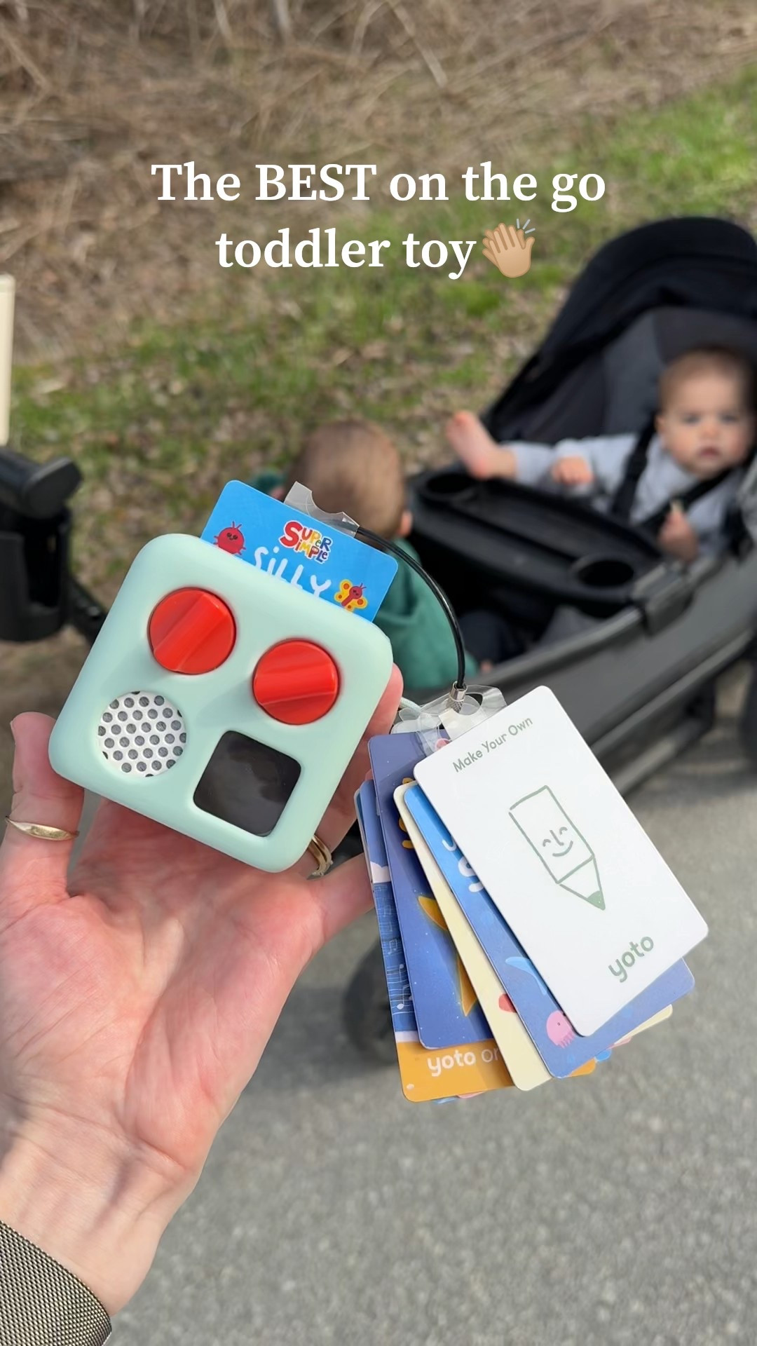 This screen free toddler toy is perfect for walks and car rides. Highly recommend! 

#LTKFamily #LTKKids #LTKTravel