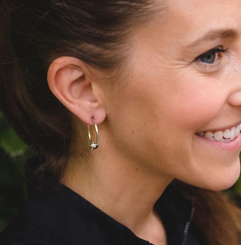 Birdie Mini Hoops | Chelsea Charles Jewelry