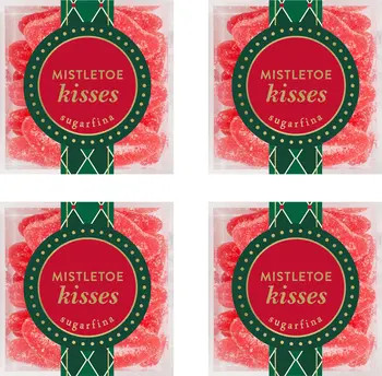 sugarfina Set of 4 Mistletoe Kisses Gummy Candy Cubes | Nordstrom | Nordstrom