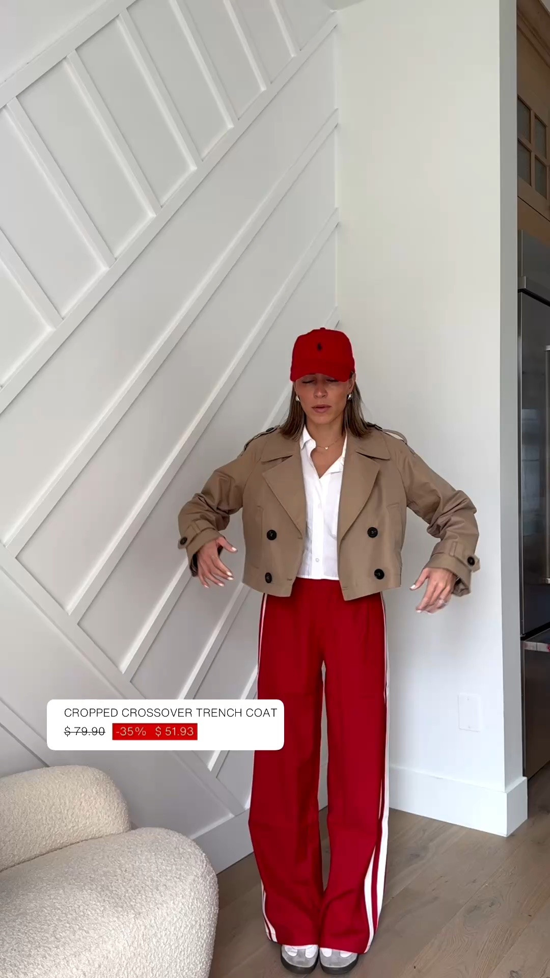 Trench coat on sale size small
Pants size small

#LTKootd