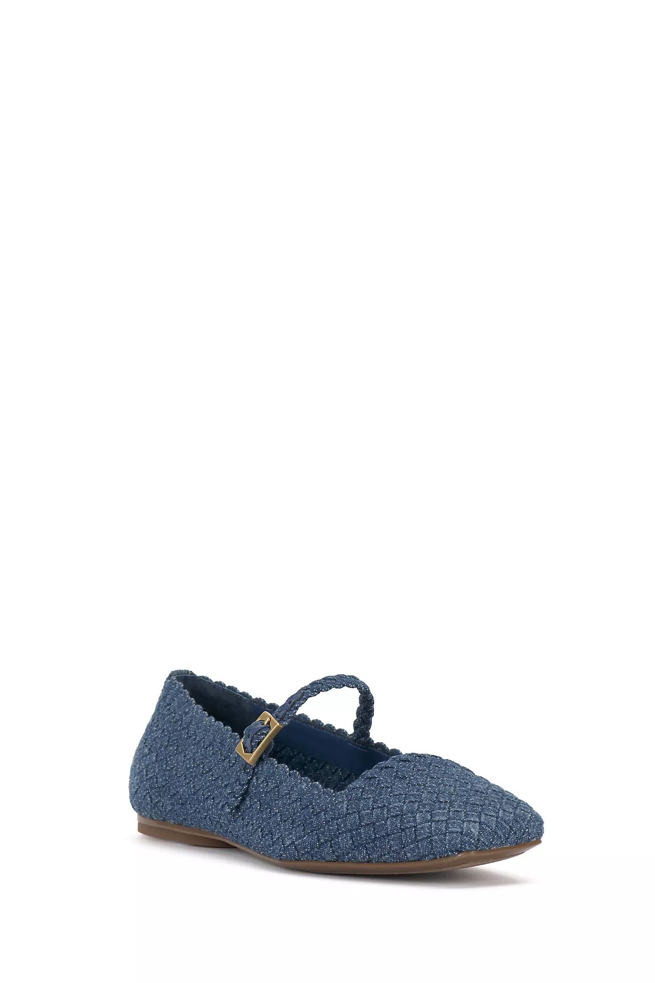 Vince Camuto Vinley Woven Mary Jane Flats | Anthropologie (US)