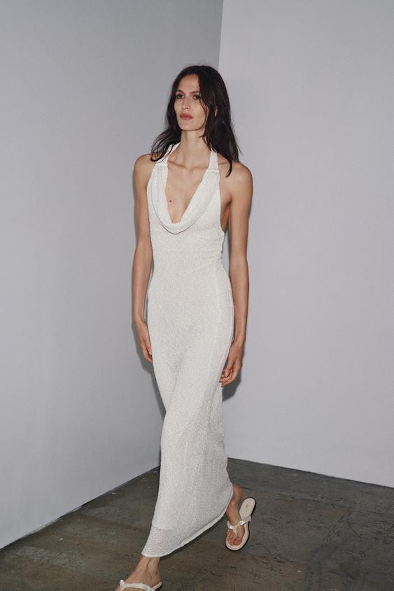 RUSTIC SCARF DRESS | Zara US