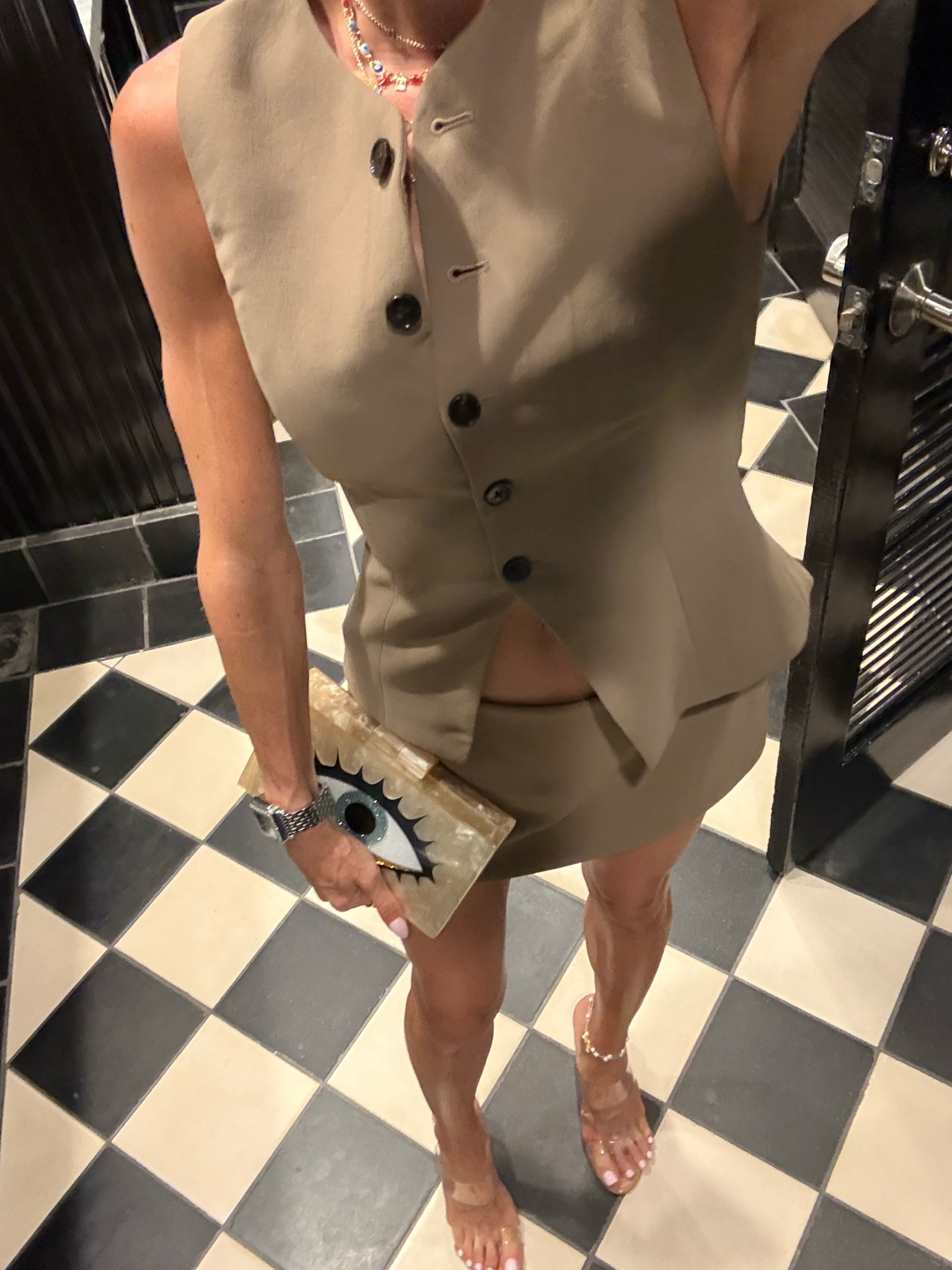 The cutest vest and skirt set you can wear for date night size 2xs

#LTKPetite #LTKootd
