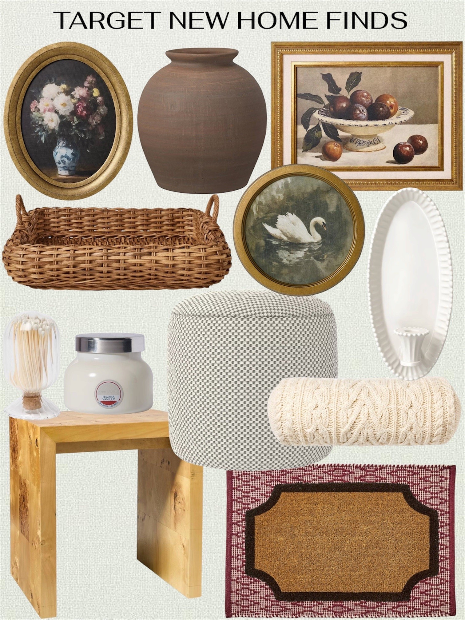 Target new home finds I’m loving. 



New target arrivals, target home decor, target wall art

#LTKSeasonal #LTKmomlife #LTKHome