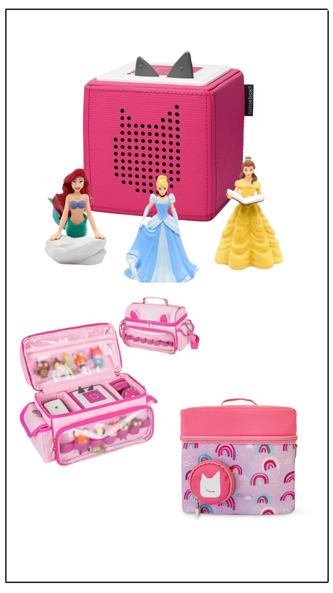 Struggling with bedtime? Trying to cut back on screen time? Need a nice gift for a kid? Going on a trip soon? Here’s what you’re gonna do.. order a Tonie box bundle with their favorite 3-4 characters and grab a cute carrying case in their favorite color.  Our girls bedtime has been SO much quicker and easier since we’ve let them listen to their tonies at night. They have nightlight/lullaby tonies that we love too! 

#LTKKids #LTKFamily #LTKSaleAlert