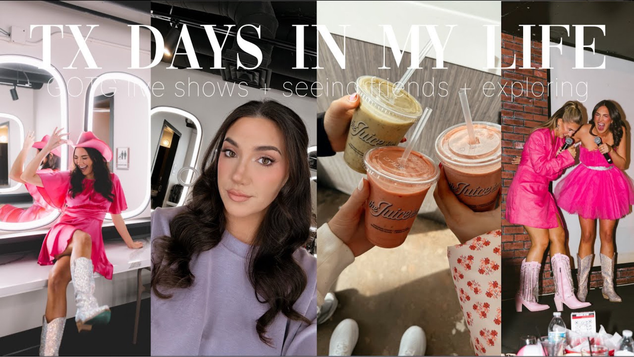 enjoy this vlog from the past few days in texas for the gals on the go live shows!

#LTKHoliday #LTKstyletip #LTKSeasonal