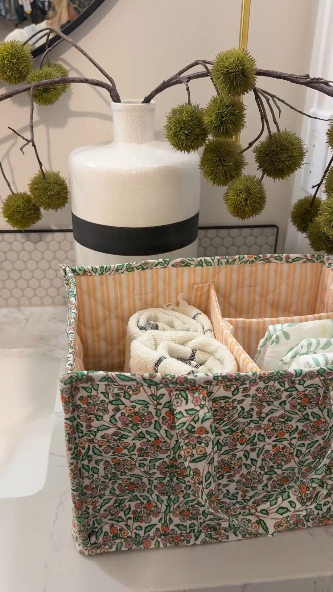 Sweetest floral diaper caddy 

#LTKHome #LTKBaby #LTKmomlife