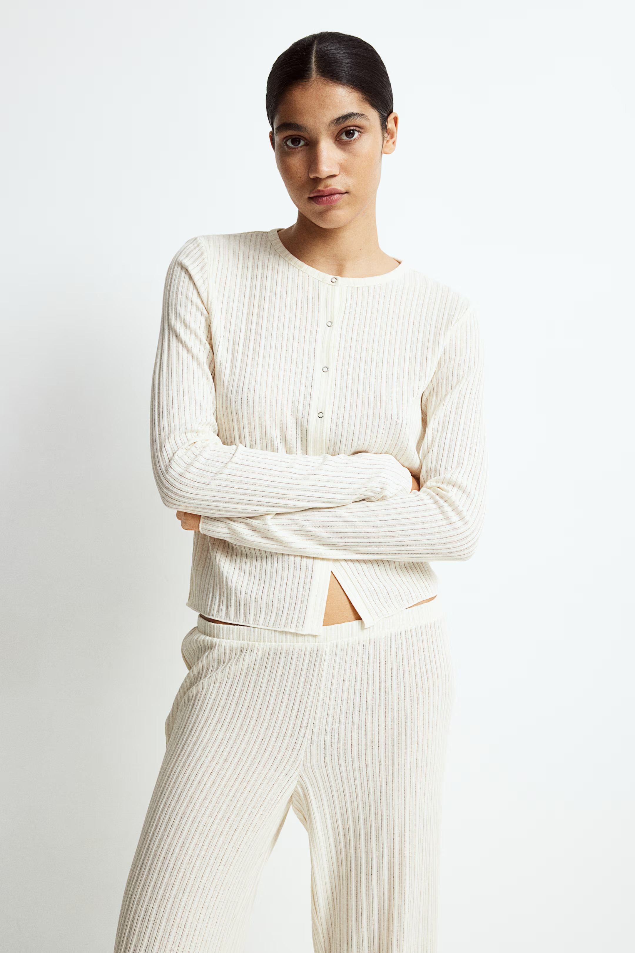 Rib-knit Pants | H&M (US + CA)