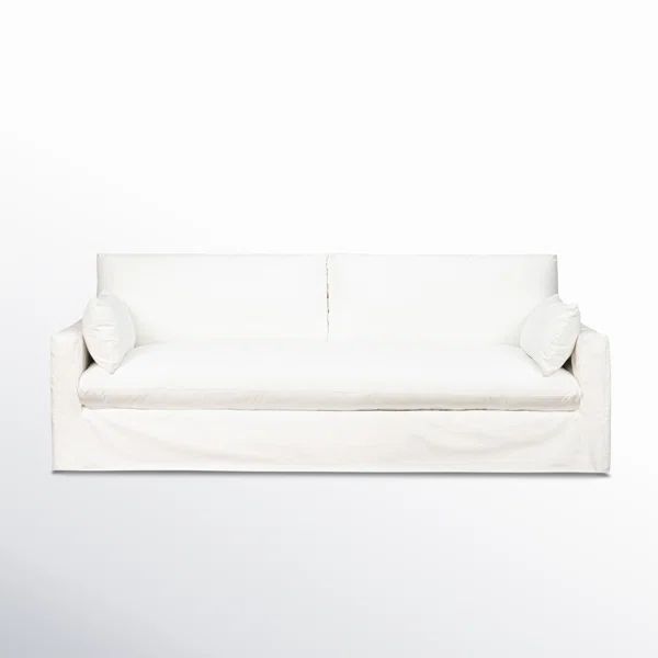 Luna 90'' Square Arms CAL117 Compliant Sofa | Wayfair North America