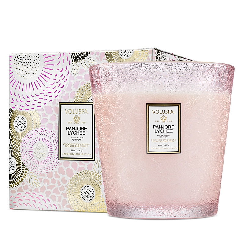 Voluspa Panjore Lychee 3 Wick Hearth Candle | Bloomingdale's (US)