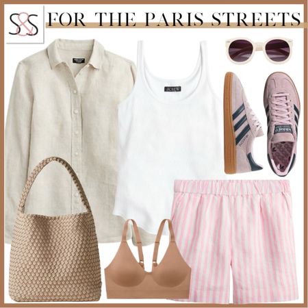 This line short from j crew is on major sale! Pair with these cute linen shorts and sneakers for a casual beach weekend outfit!

#LTKTravel #LTKStyleTip #LTKSaleAlert