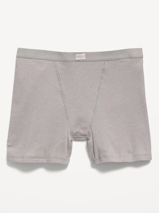 High-Waisted Rib-Knit Boyshort Boxer Briefs -- 3-inch inseam | Old Navy (US)