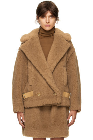 Tan Rosita Coat | SSENSE