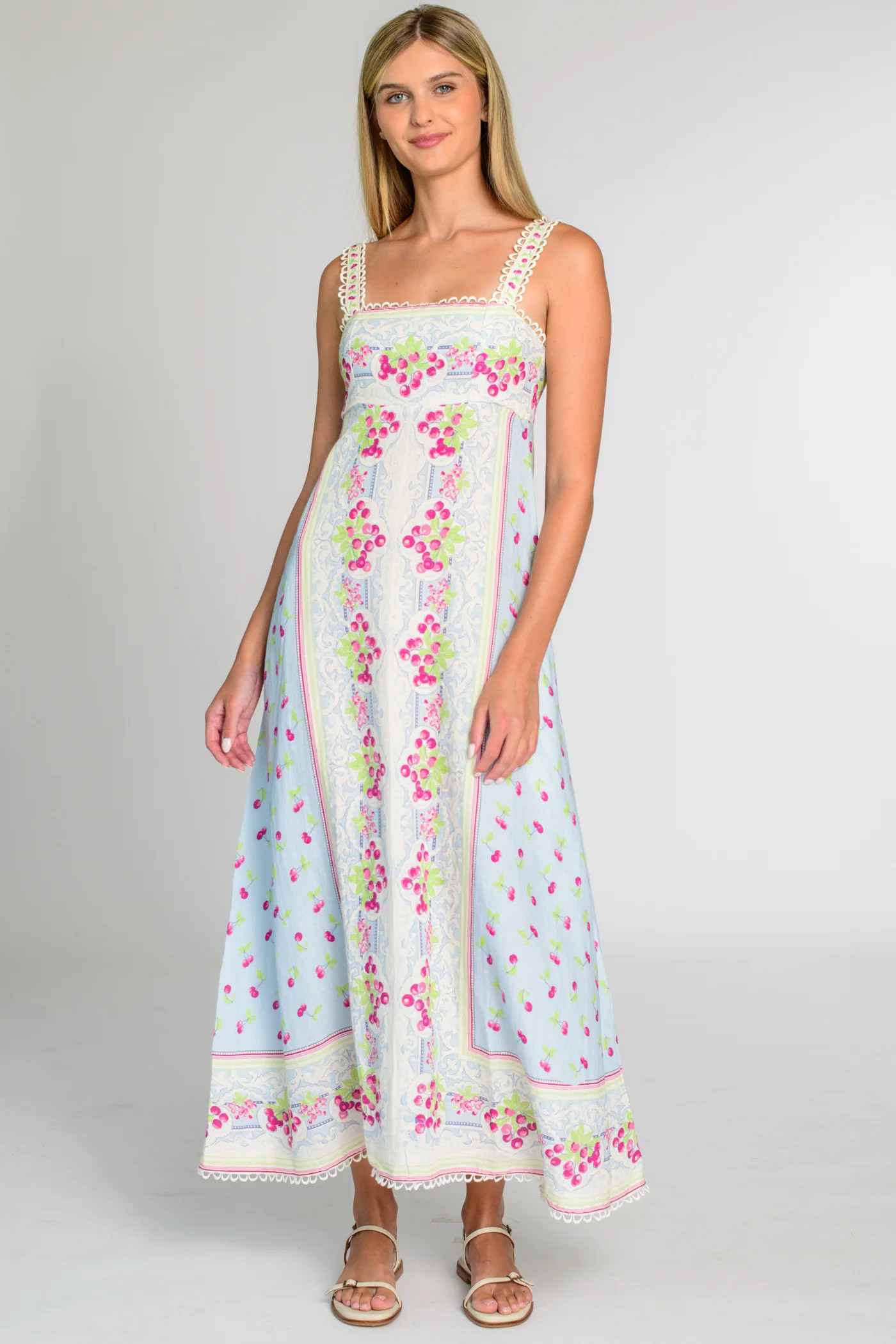 Annalisa Dress in Cherries | Elizabeth James The Label