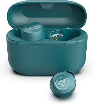 JLab Go Air Pop True Wireless Bluetooth Earbuds & Charging Case - Teal, Dual Connect, IPX4 Sweat ... | Amazon (US)