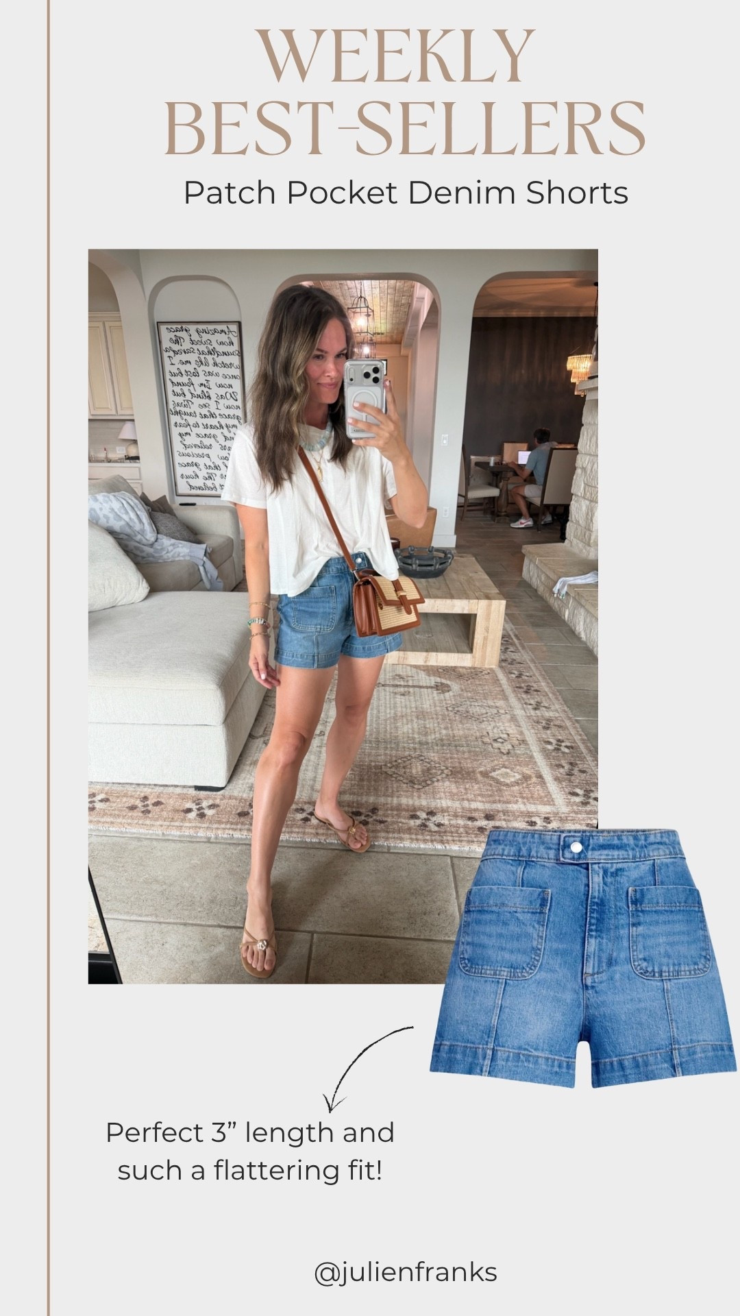 These shorts look like Anthro 🤍 but only $24! So good, perfect 3” length and such a flattering fit

#LTKmomlife #LTKgrwm #LTKootd