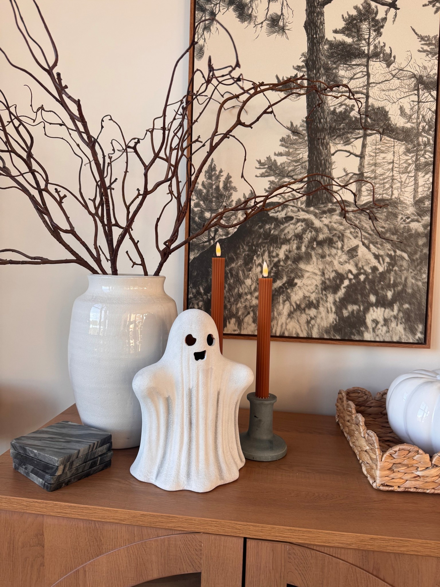 Halloween decor - cute ghost decor  mixed with elevated timeless pieces 

#LTKSeasonal #LTKHome #LTKHalloween