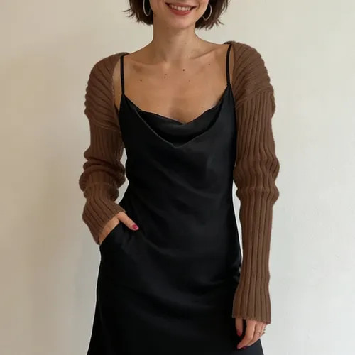 Bababy - Rib Knit Shrug | YesStyle | YesStyle Global