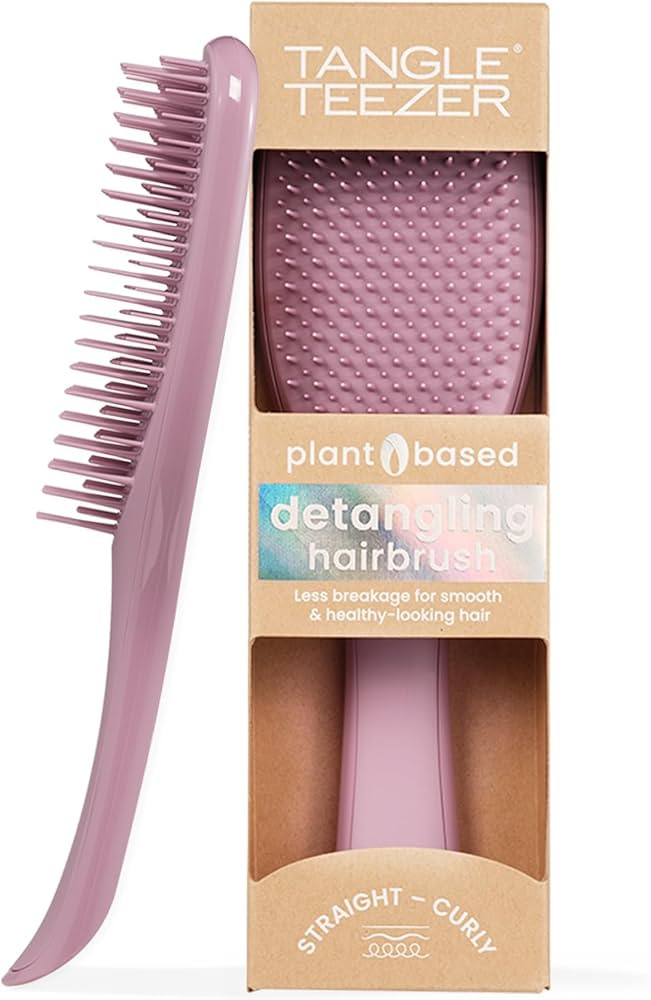 Tangle Teezer Plant-Based Ultimate Detangler Brush, Dry & Wet Hair Brush, Eliminates Knots & Redu... | Amazon (US)