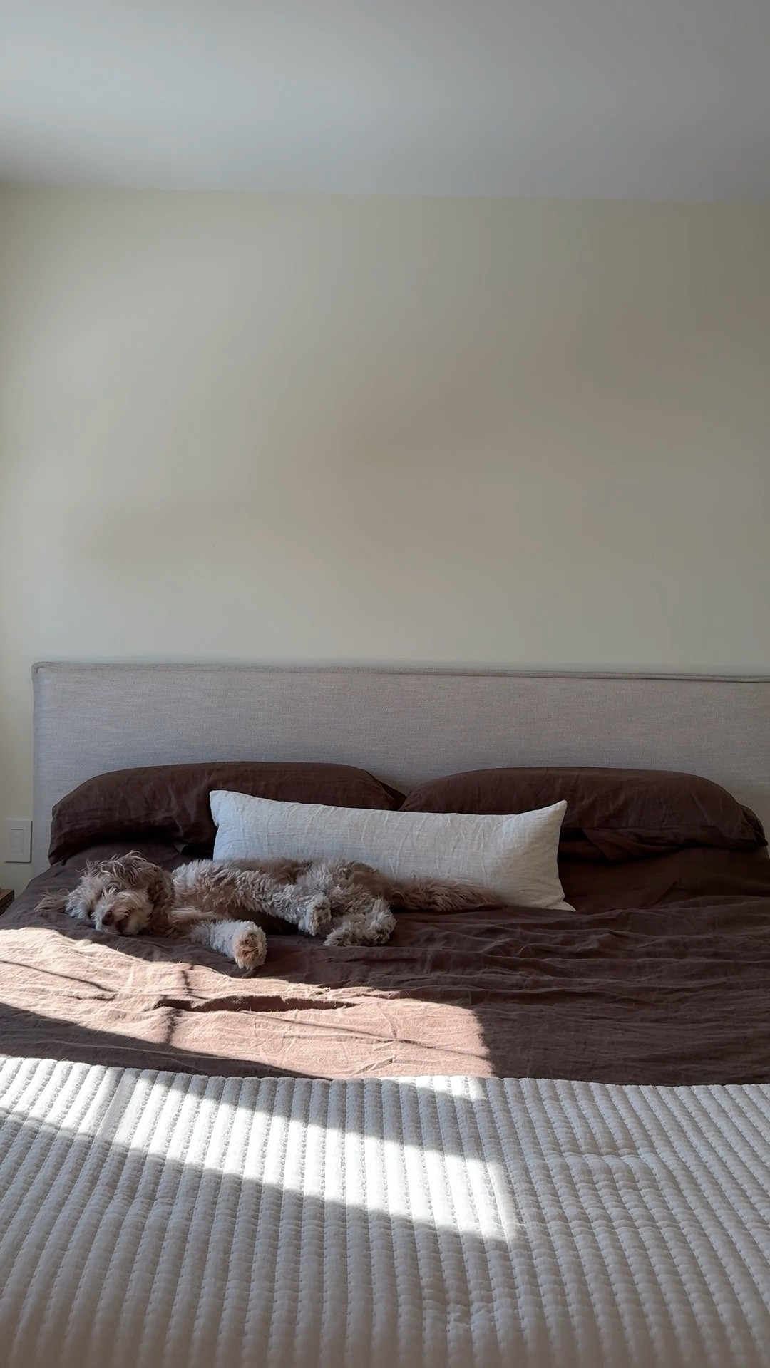 Our bed & bedding 🫶🏻 Our linen duvet cover & throw pillow makes our room feel extra luxurious and truly warms the space! 

#LTKcanada #LTKhome #LTKstyletip