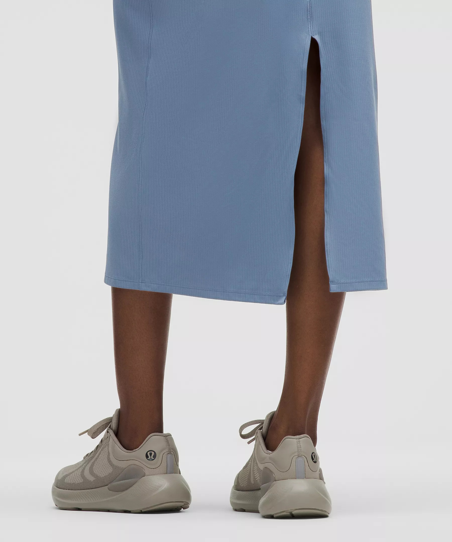 All Aligned Ribbed Midi Dress | lululemon (CA)