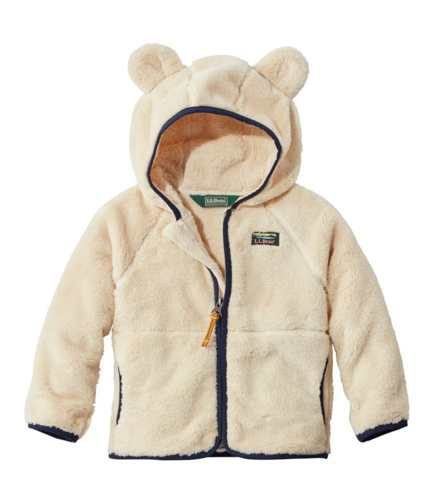 Infants' and Toddlers' L.L.Bean Hi-Pile Fleece Jacket Natural 3T | L.L. Bean
