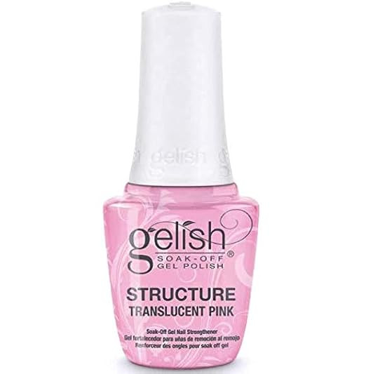 Gelish Soak-Off Gel - Structure Gel Translucent Pink 0.5oz/15ml | Amazon (US)