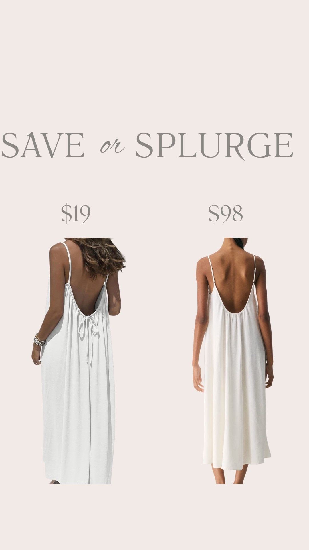 Save vs splurge

#LTKTravel #LTKSwim #LTKmomlife