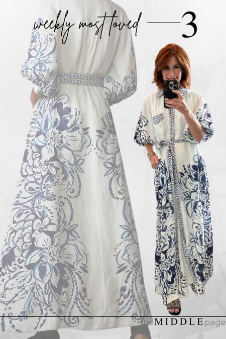 Another gorgeous blue & white dress for spring 🤍💙

#LTKSeasonal #LTKover40 #LTKstyletip