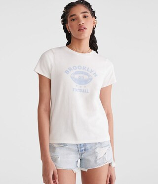 Seriously Soft Brooklyn Football Vintage Fit Graphic Tee | Aeropostale