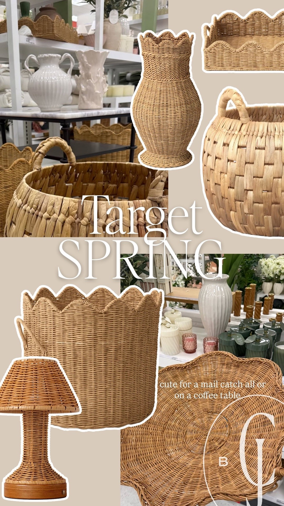 The perfect wicker pieces at @Target this spring. 

#LTKHome #LTKSeasonal