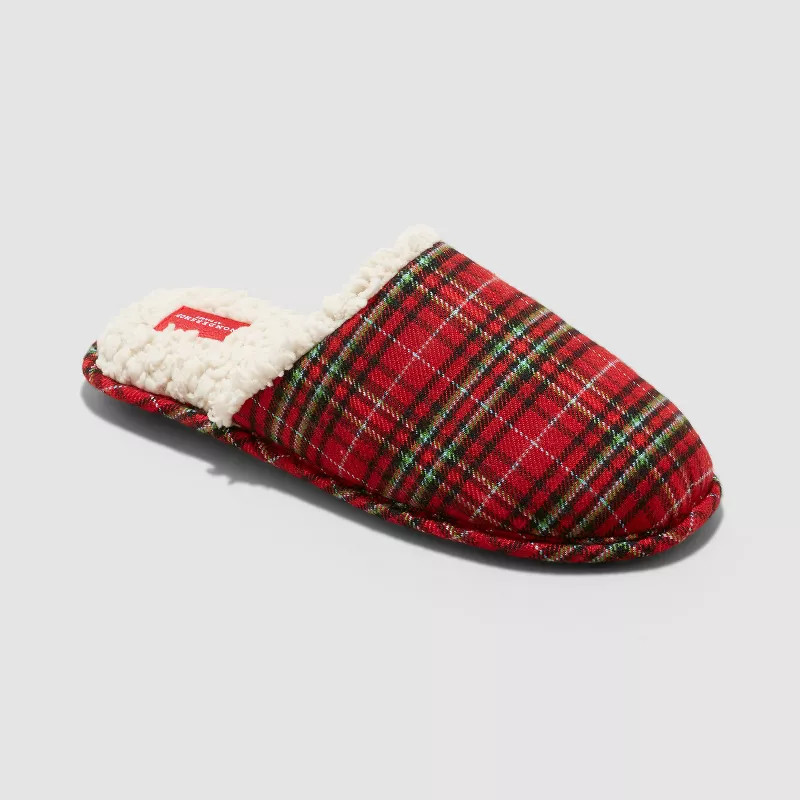 Adult Plaid Slide Slippers - Wondershop™ Red | Target
