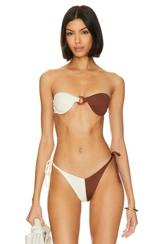 White Moca Bandeau Top
                    
                    Saudade | Revolve Clothing (Global)