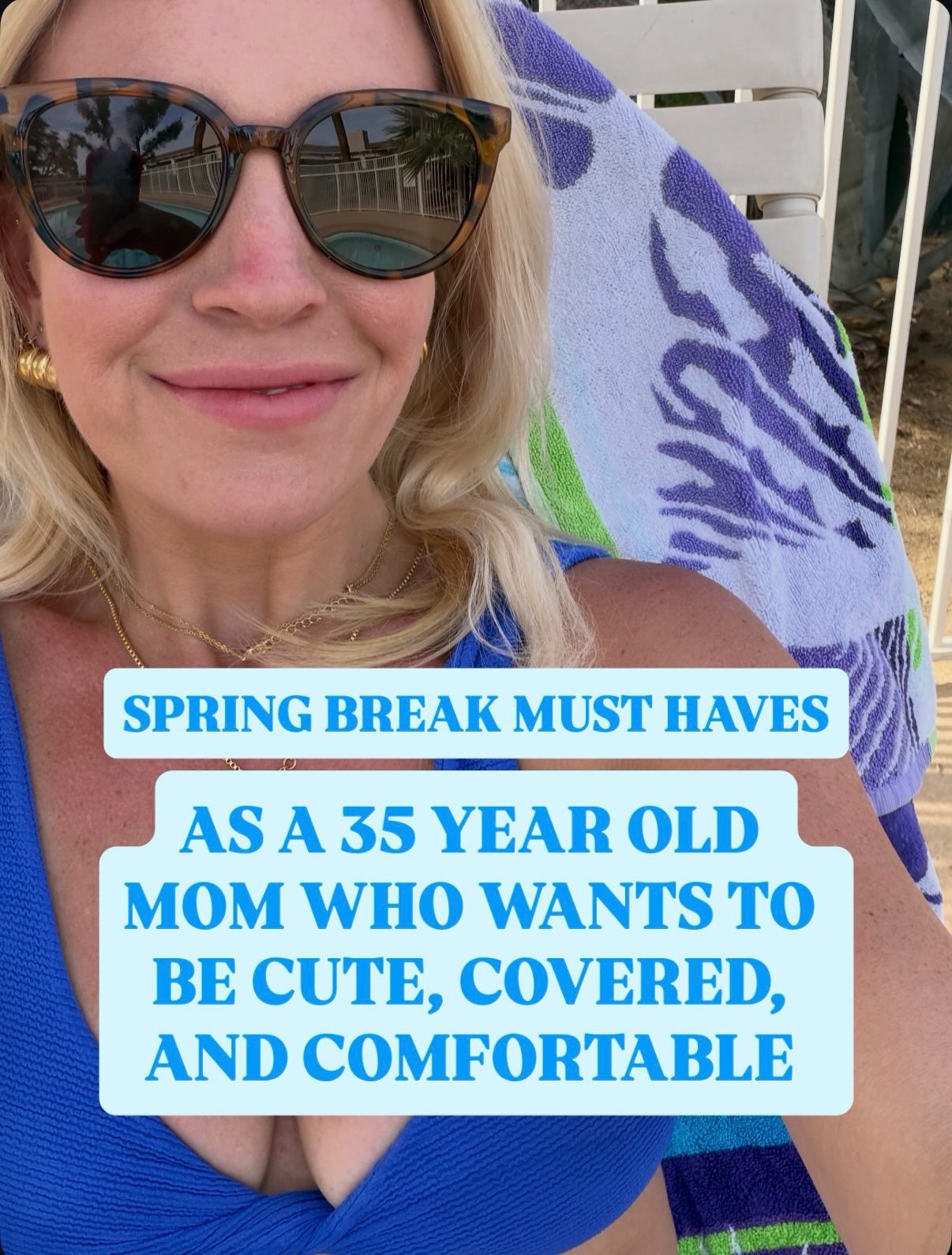 Comment SHOP and I’ll send links! Favorites for spring break! Most will ship quick- the sunscreen smells incredible and a few really great coverups and swimsuits!