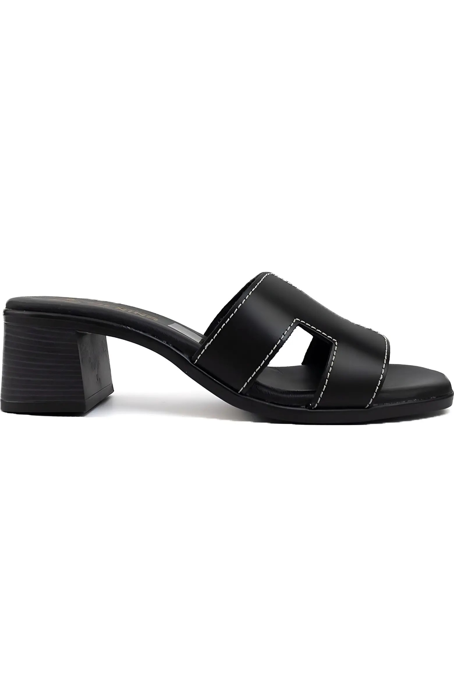 Menina Step Sorrento Leather Medium Heel Sandal (Women) | Nordstrom | Nordstrom