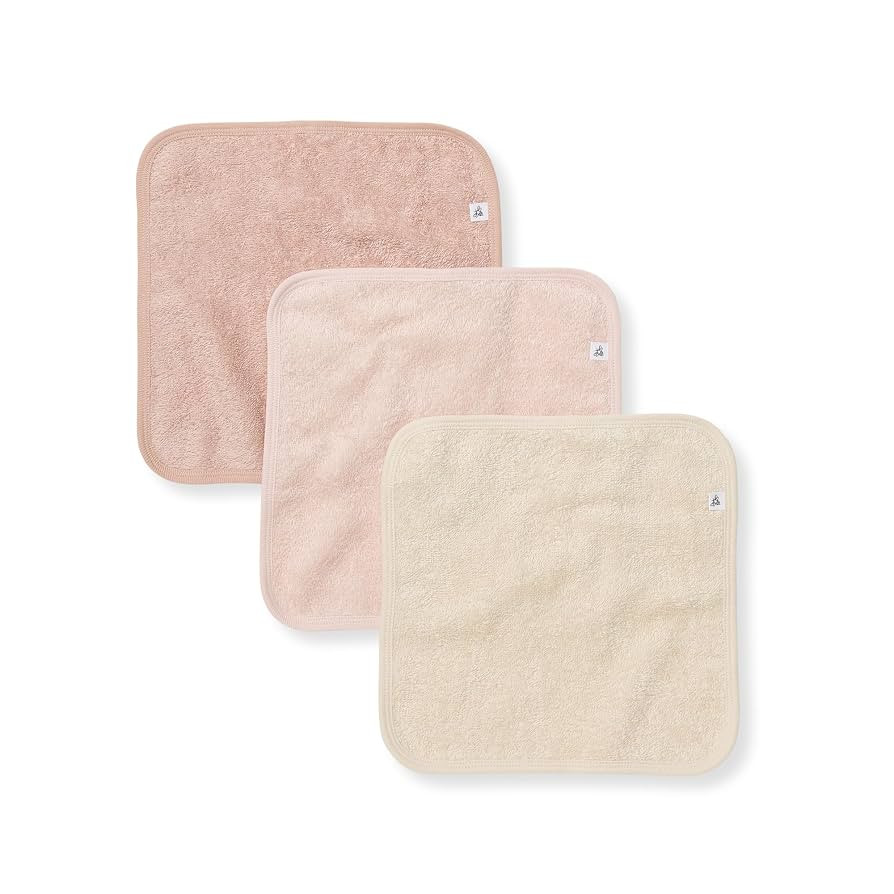 Burt's Bees Baby Infant Washcloths, 100% Organic Cotton, Soft and Super Absorbent Knit Terry & Wo... | Amazon (US)
