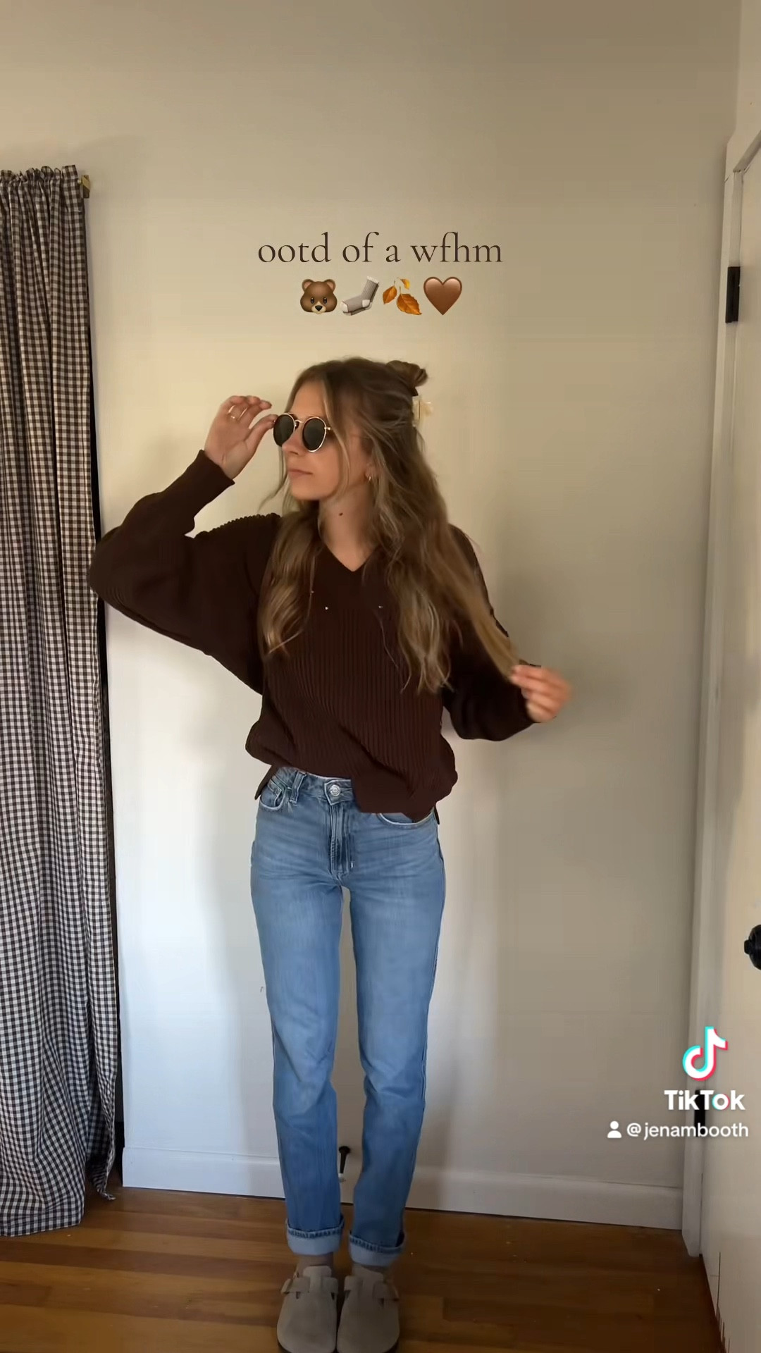 Brown sweater ootd 🤎

#LTKStyleTip #LTKSeasonal #LTKVideo