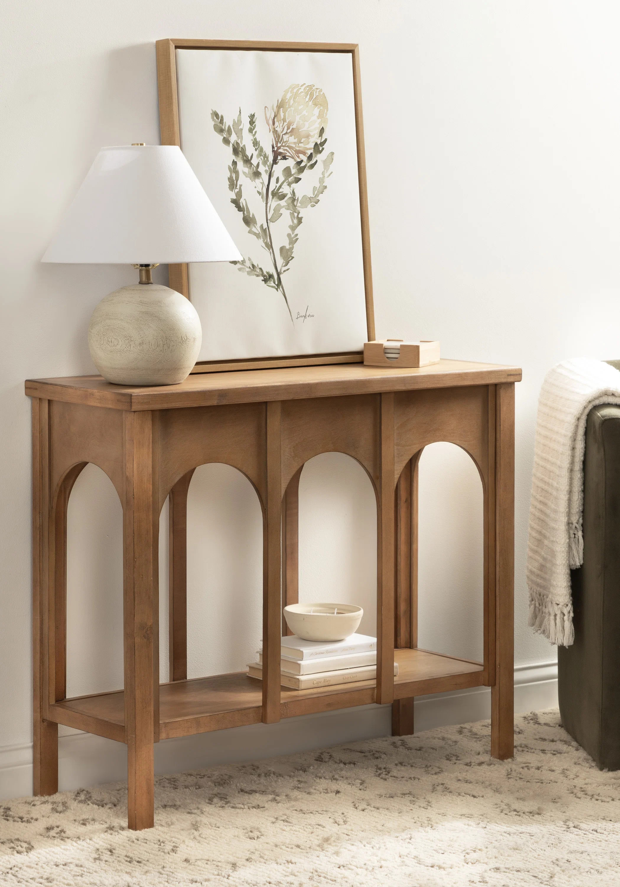Lark Manor™ Wooden Entryway Console Table & Reviews | Wayfair | Wayfair North America
