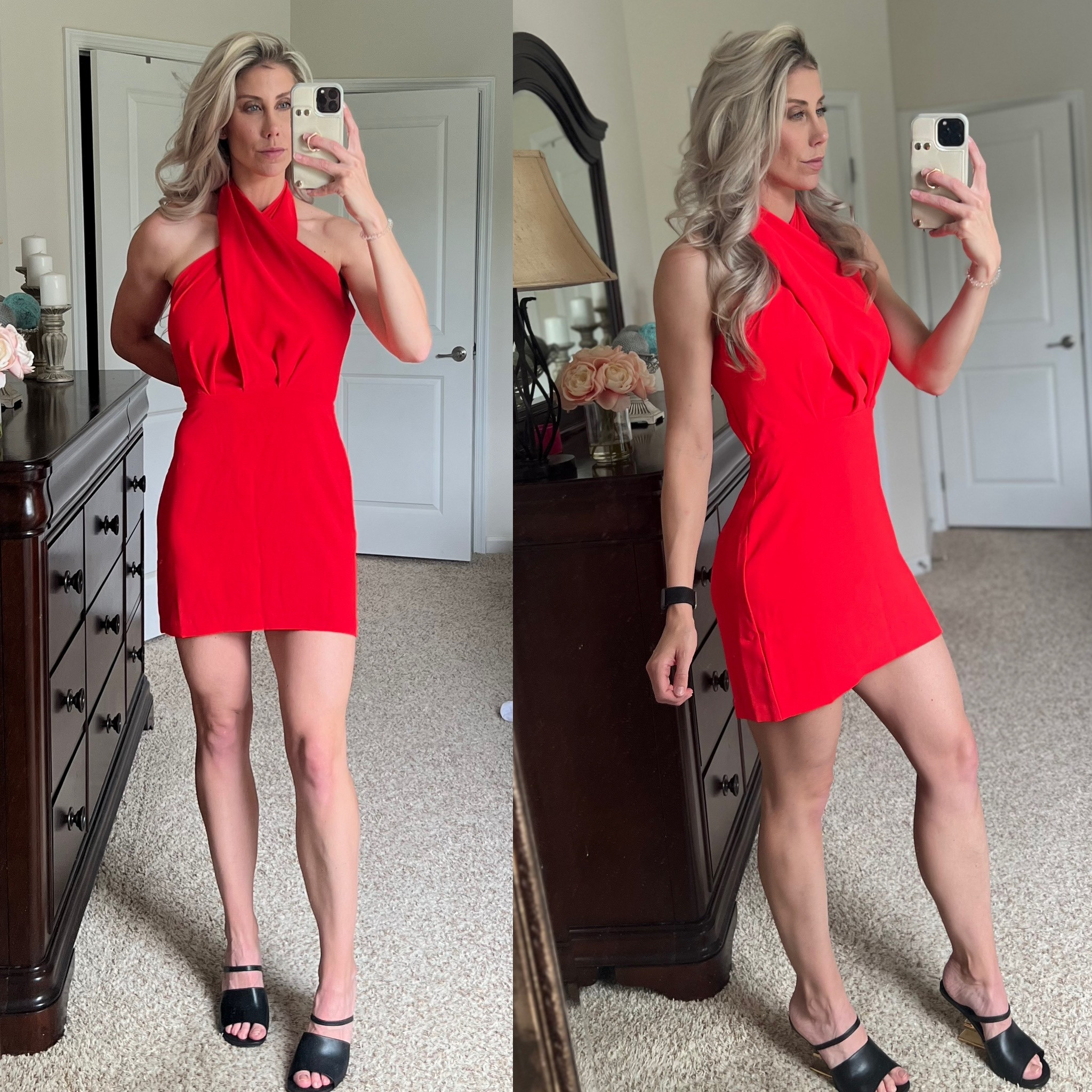 Love this red bodycon dress for a perfect wedding guest dress 

#LTKstyletip #LTKSeasonal #LTKwedding
