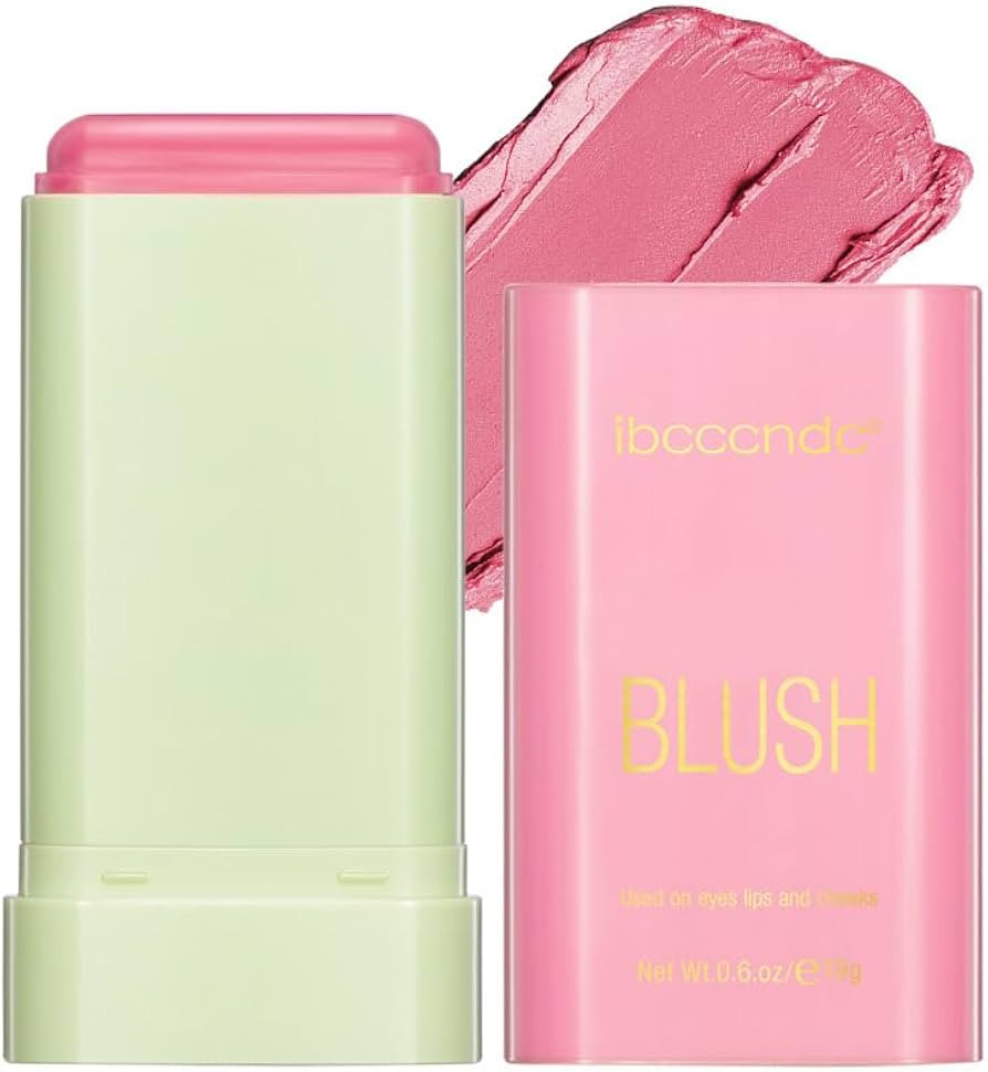 Multi-Use Makeup Blush Stick, Cream Blush Stick, Tinted Solid Moisturizer Stick for Cheek & Eyes ... | Amazon (US)