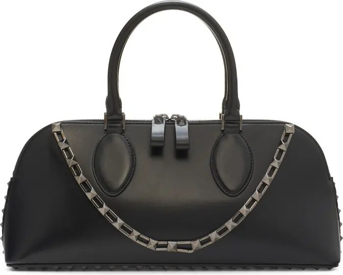 Valentino Garavani Medium Rockstud Leather East/West Duffle Bag | Nordstrom | Nordstrom