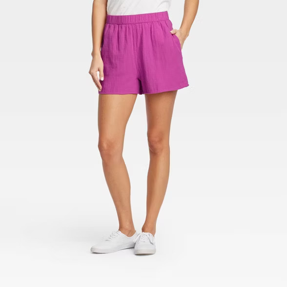 Women's High-Rise Pull-On Shorts - Universal Thread™ | Target