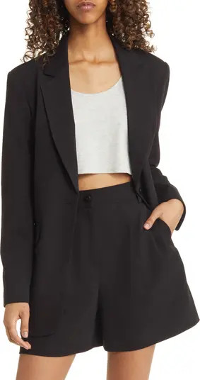 Single Breasted Longline Blazer | Nordstrom Rack