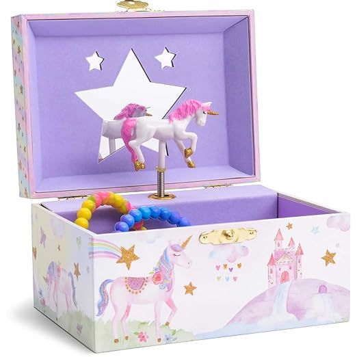 Jewelkeeper Jewelry Box for Girls, Party Unicorn Musical Jewelry Boxes, The Beautiful Dreamer Tun... | Amazon (US)