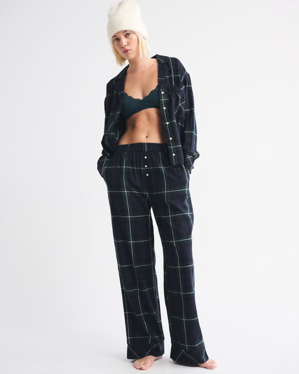 Flannel Sleep Shirt | Abercrombie & Fitch (UK)