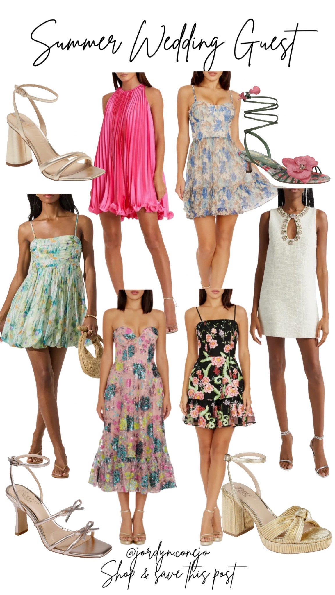 Spring and Summer Cocktail Wedding Dresses! 🌸🥂

Wedding guest dress- summer wedding- cocktail attire- sequin dress- floral dress- women’s style- pink dress- women’s fashion- gold heels- floral heels- wedding guest style 

#LTKMidsize #LTKStyleTip #LTKWedding