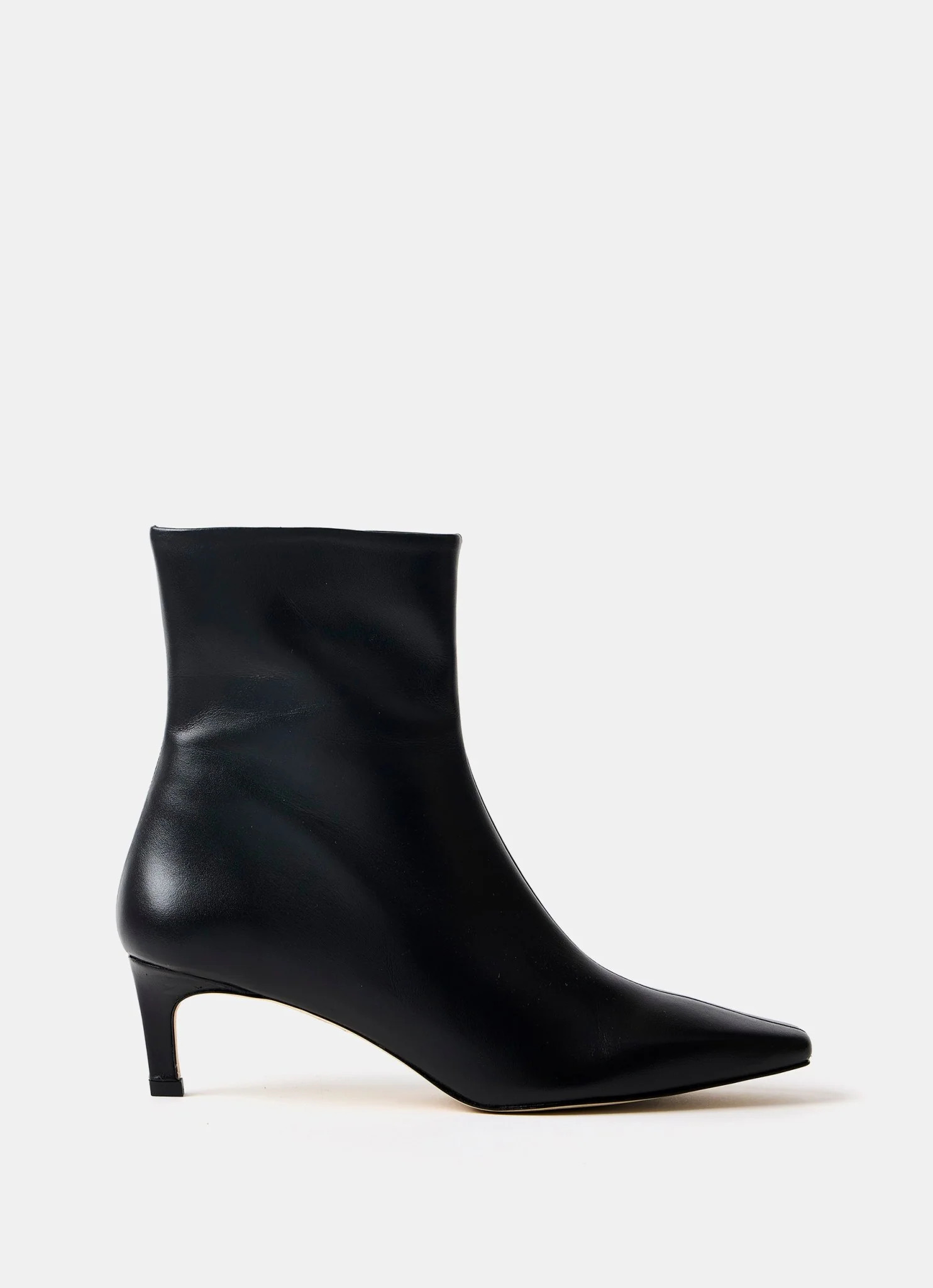 Tru Black Leather Ankle Boots | Mint Velvet