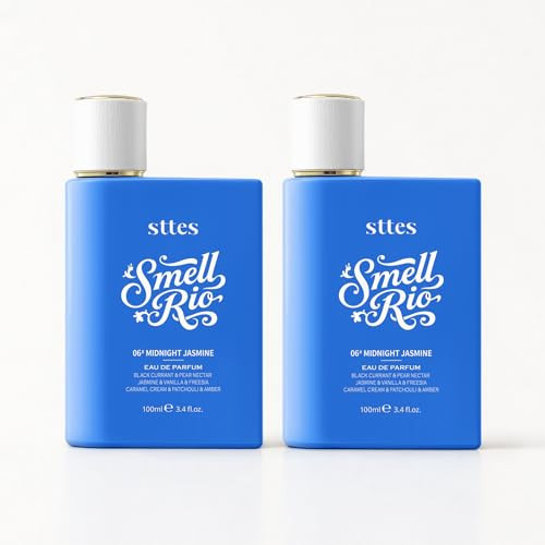 Sttes Perfume 06# (2-PACK) – Perfume for Women – Long-Lasting Hair Black Currant, Vanilla & Jasmine Notes – Elegant Scentual Fragrance Eau de Parfum 2 Bottles Total 6.8 fl oz | Amazon (US)